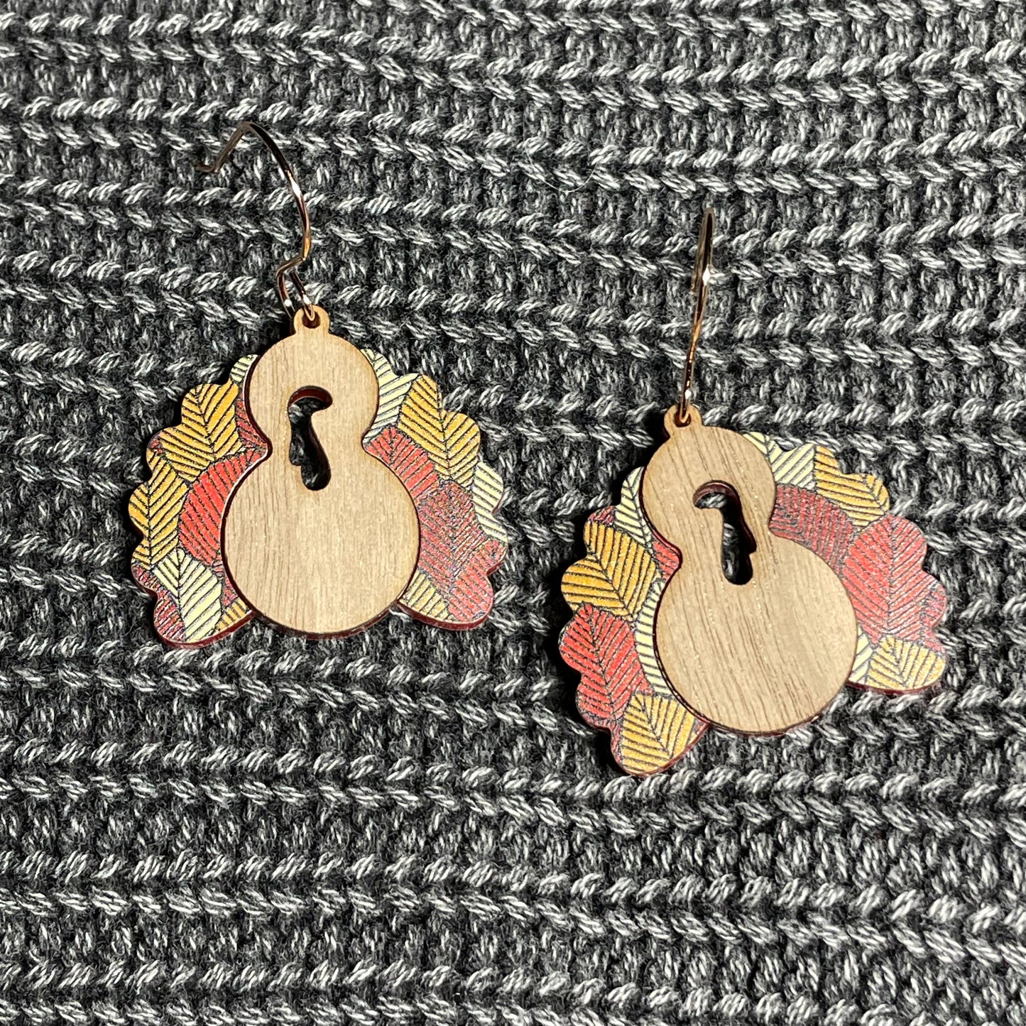 Turkey Acrylic Drop Dangle Earrings