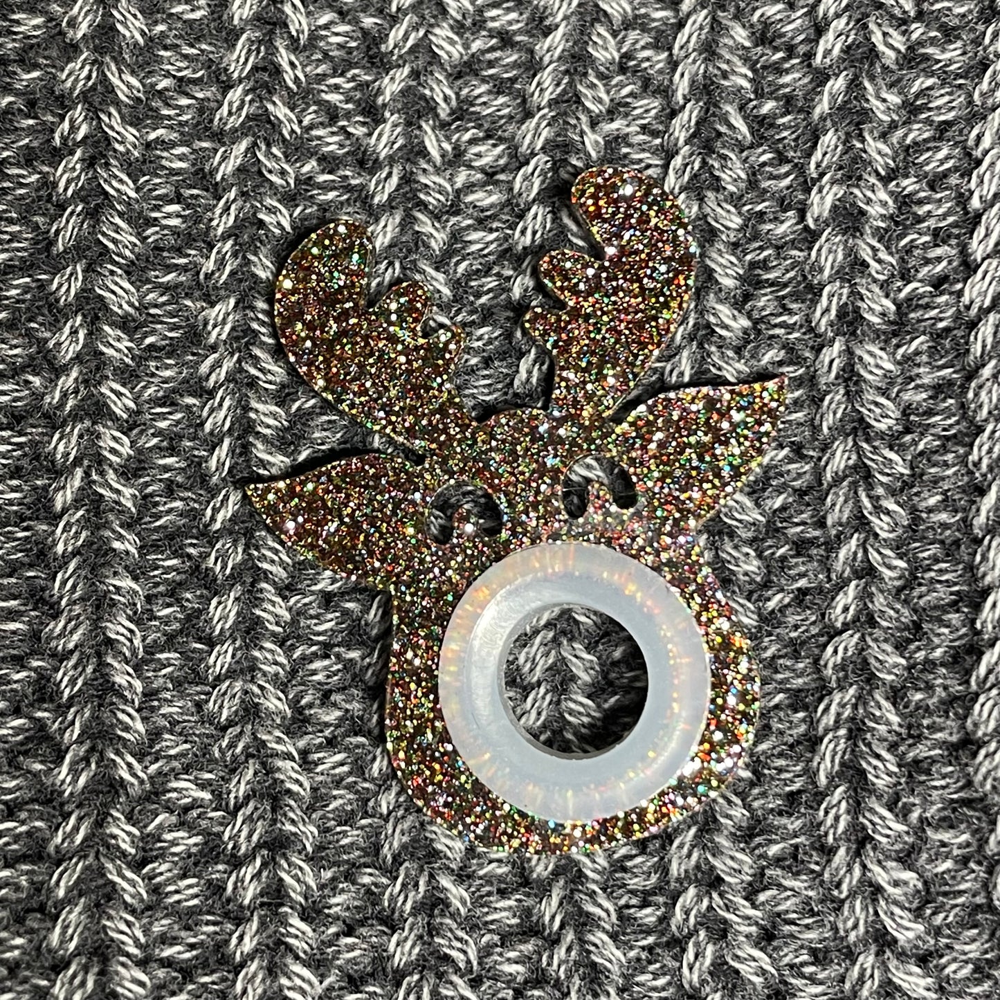 Reindeer Straw Topper