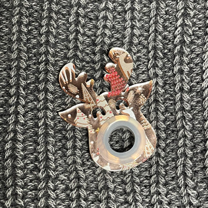 Reindeer Straw Topper