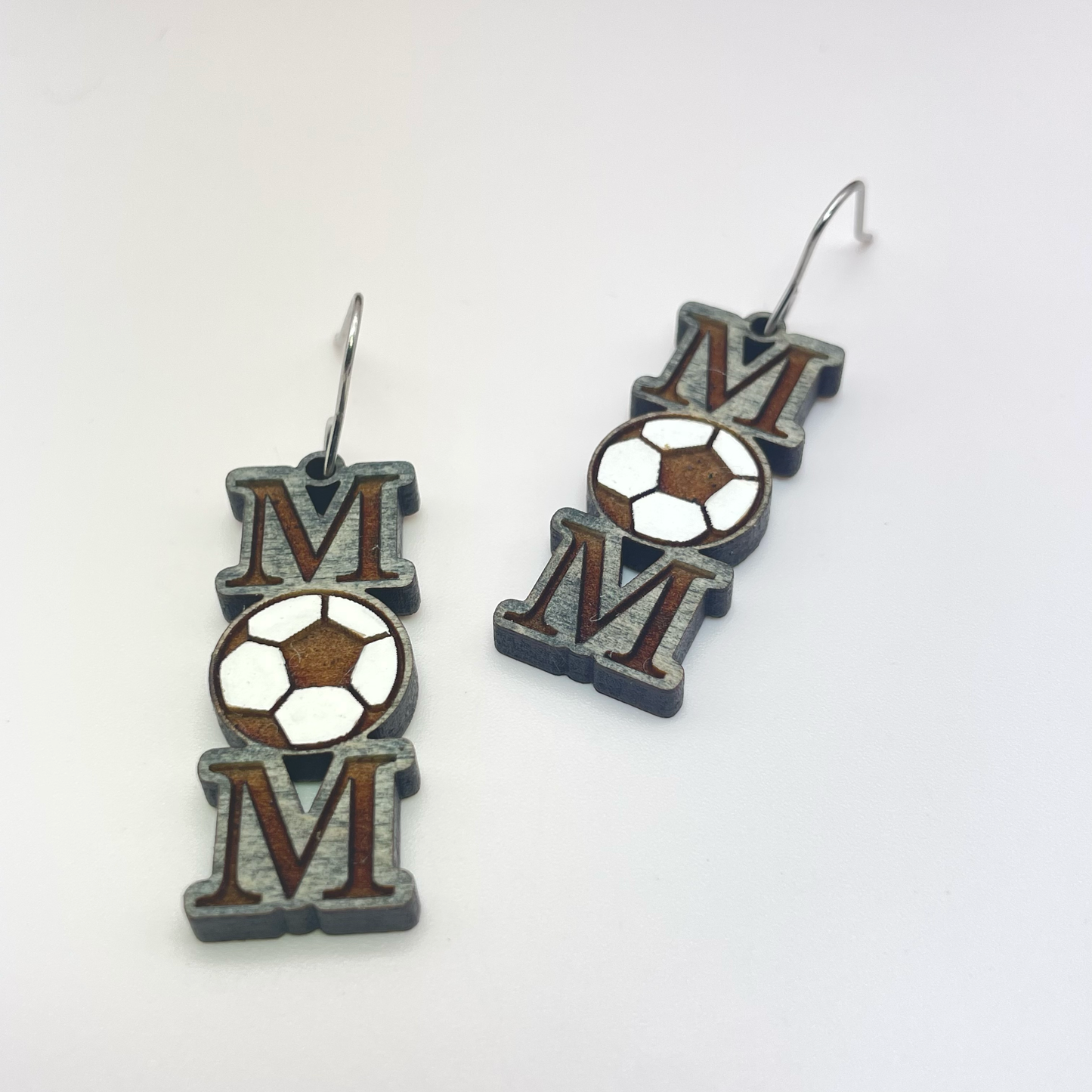 Soccer MOM Drop Dangle Earrings