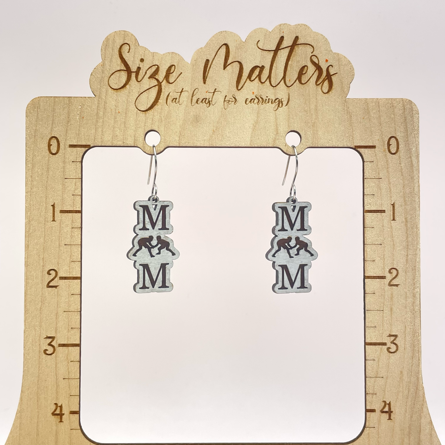 Wrestling MOM Drop Dangle Earrings