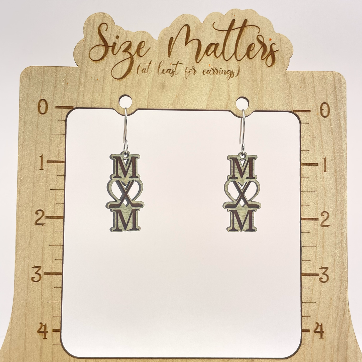 Hockey MOM Drop Dangle Earrings