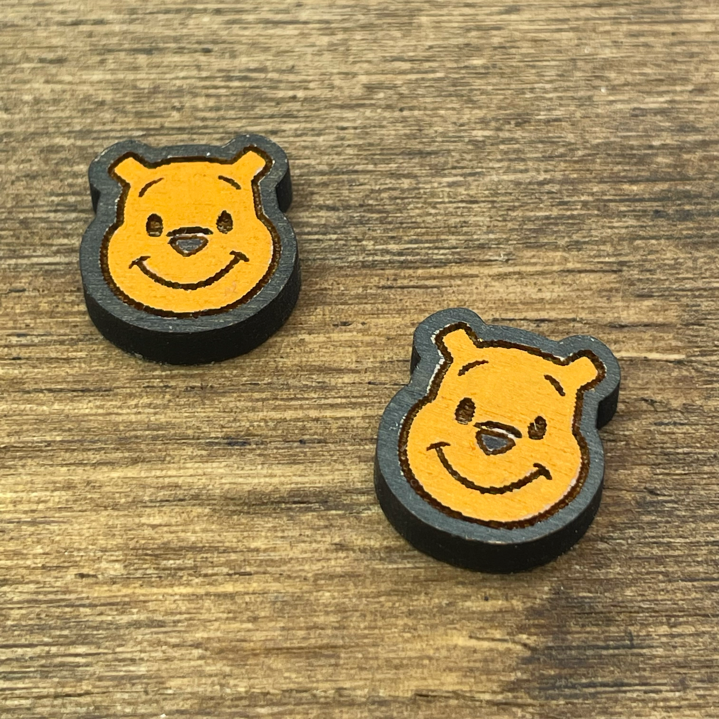 Winnie The Pooh Stud Earrings