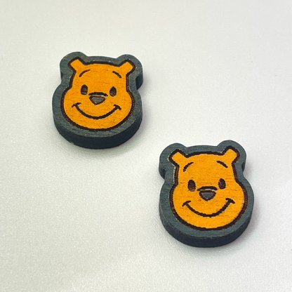 Winnie The Pooh Stud Earrings