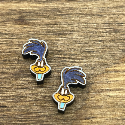 Road Runner Stud Earrings