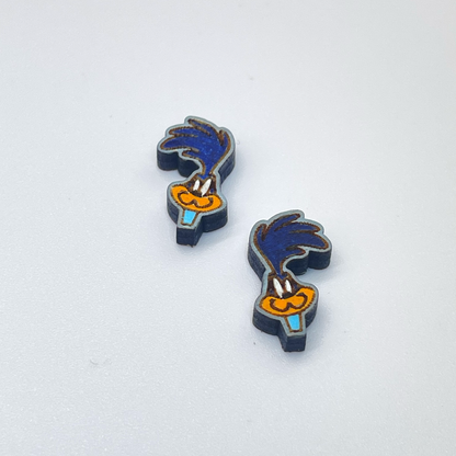 Road Runner Stud Earrings