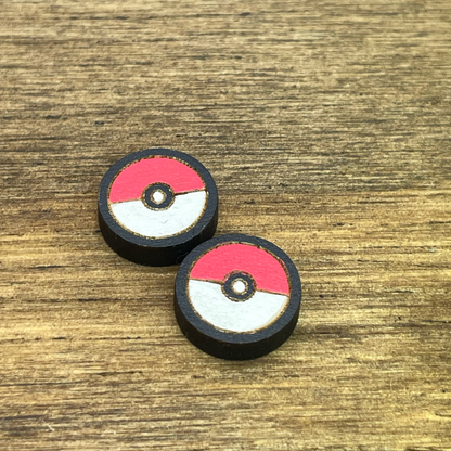 Pokeball Stud Earrings