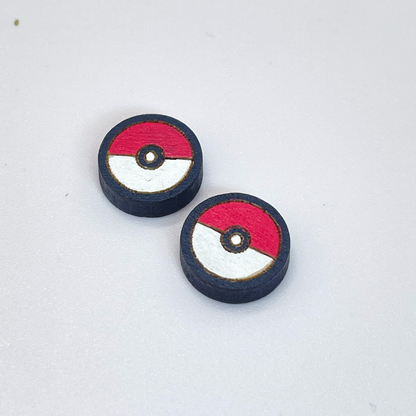 Pokeball Stud Earrings