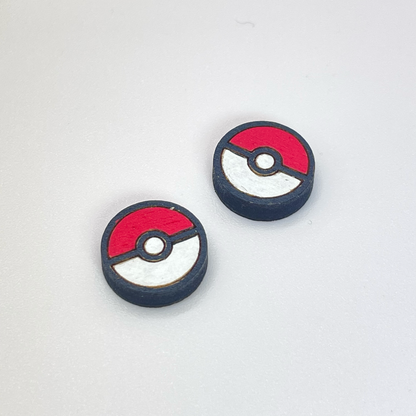 Pokeball Stud Earrings