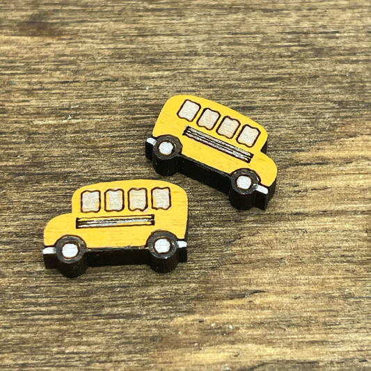 School Bus Stud Earrings