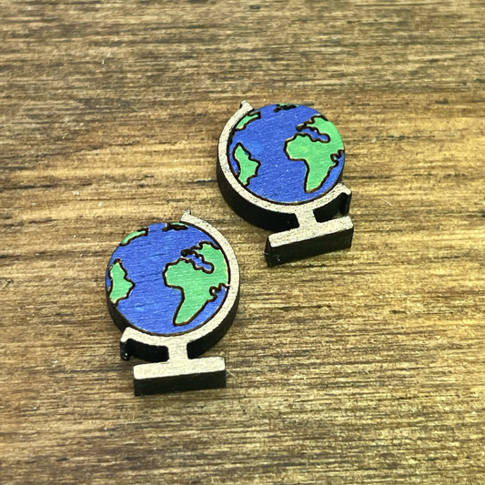 Globe Stud Earrings