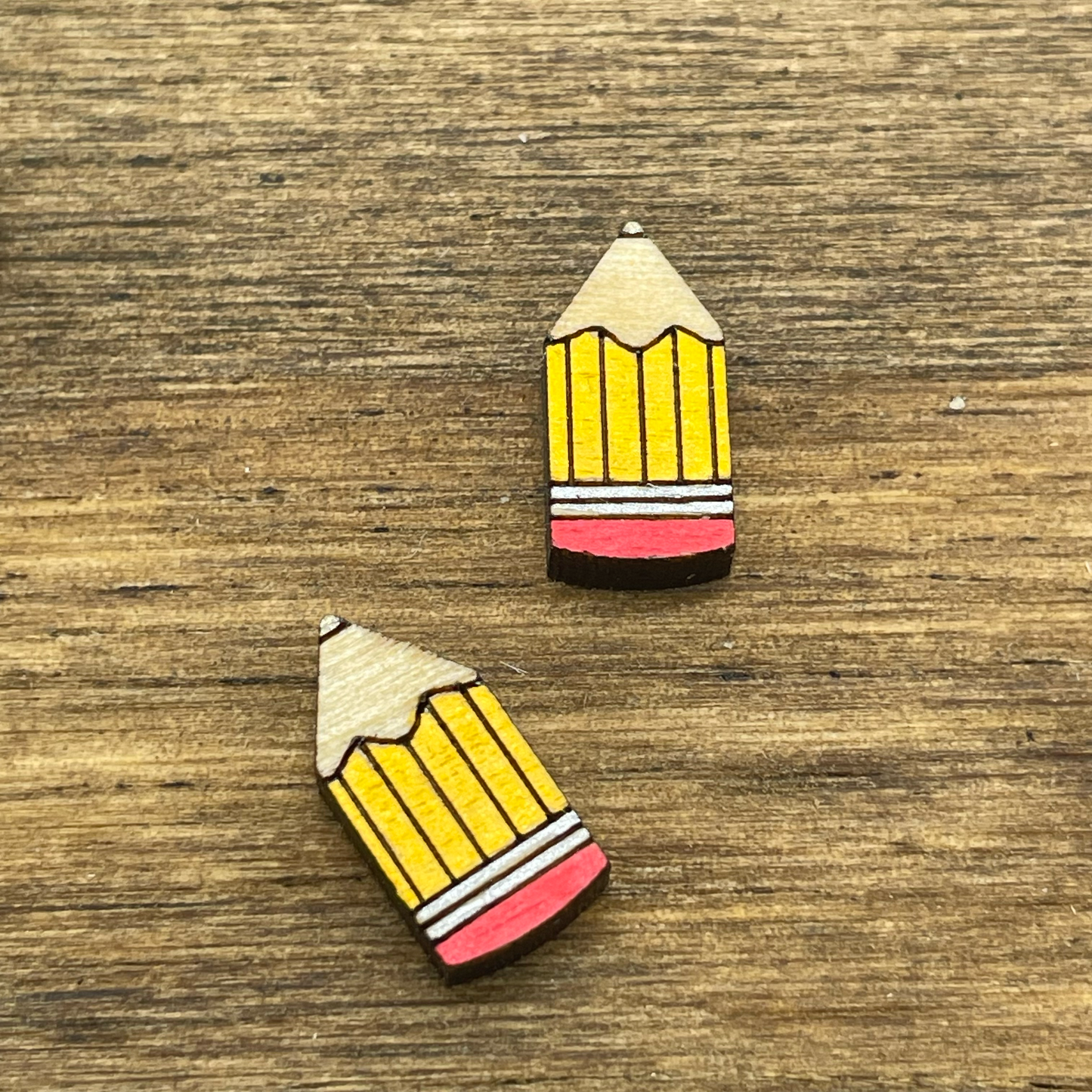 Pencil Stud Earrings