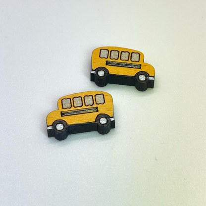 School Bus Stud Earrings