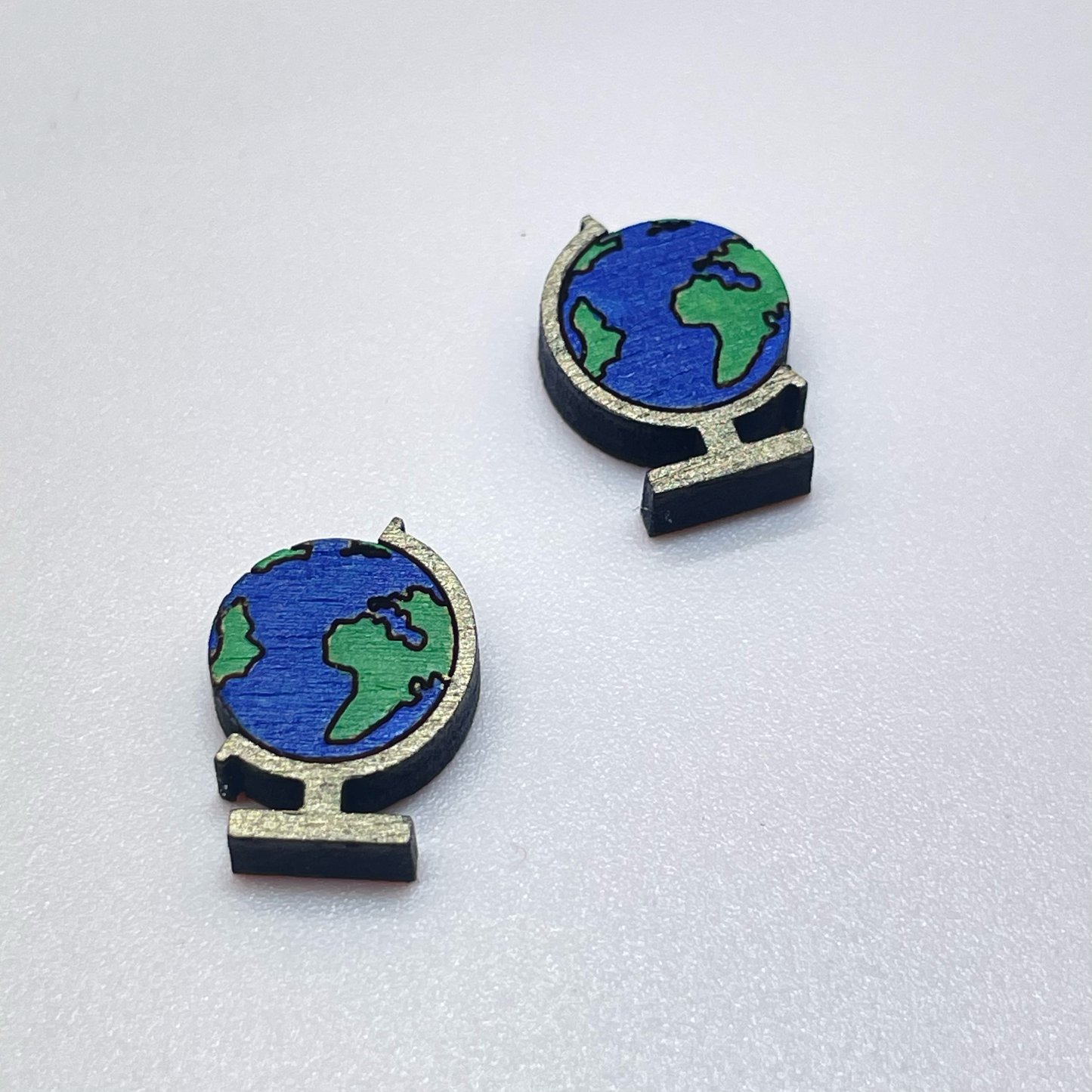 Globe Stud Earrings