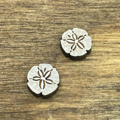 Sand Dollar Stud Earrings