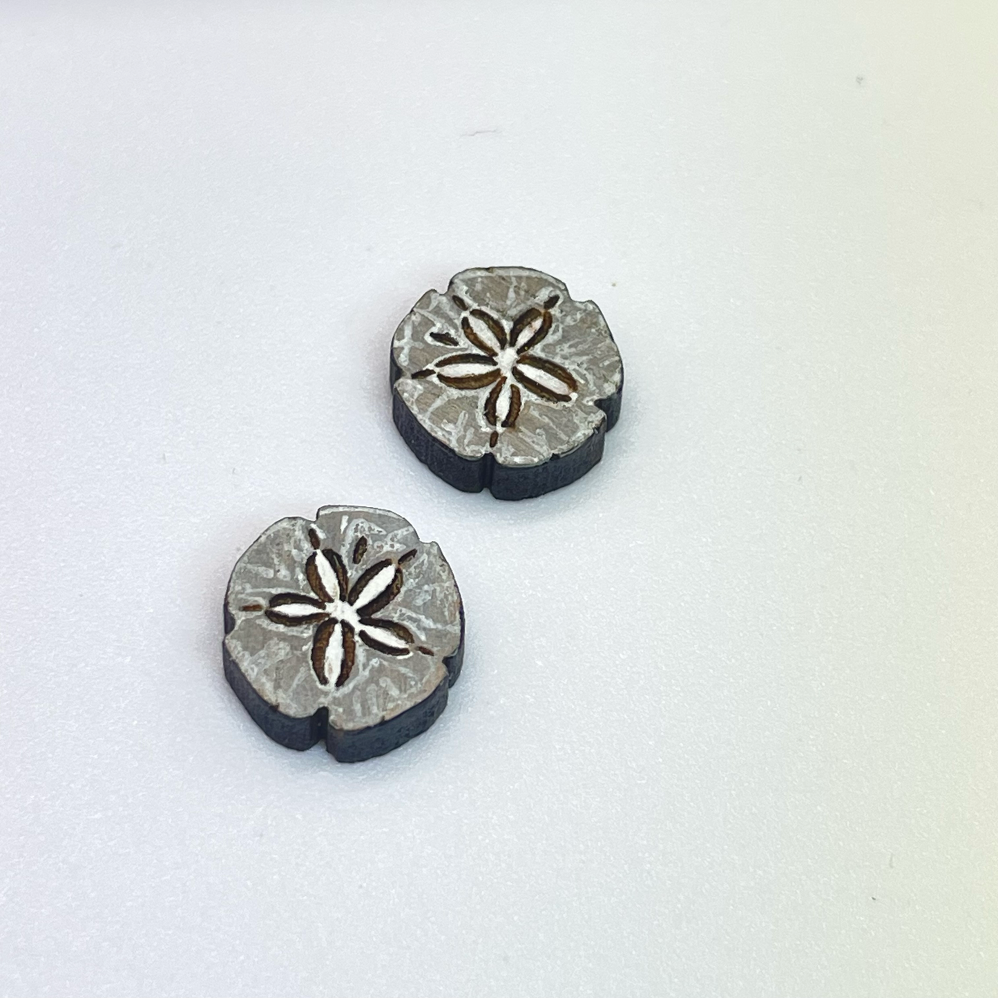 Sand Dollar Stud Earrings