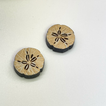 Sand Dollar Stud Earrings