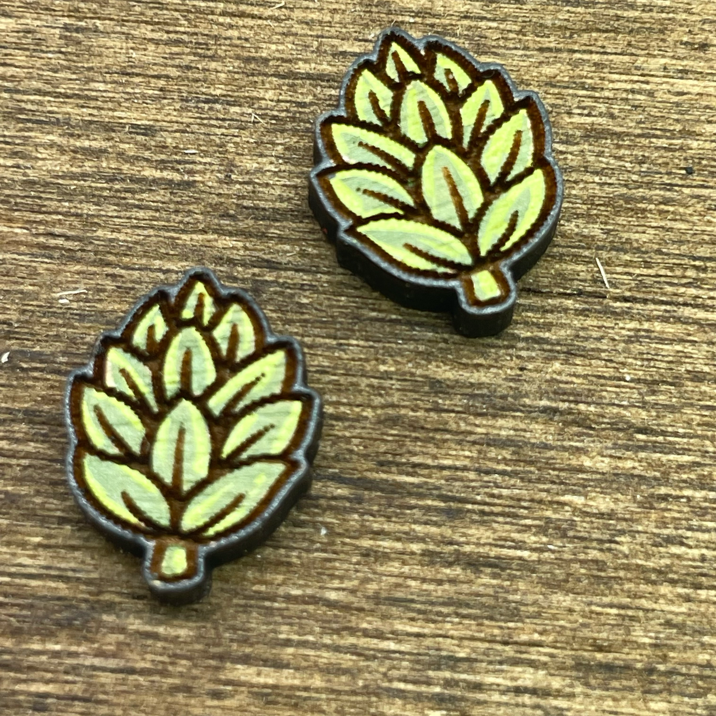 Hops (beer) Stud Earrings