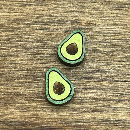 Avocado Stud Earrings