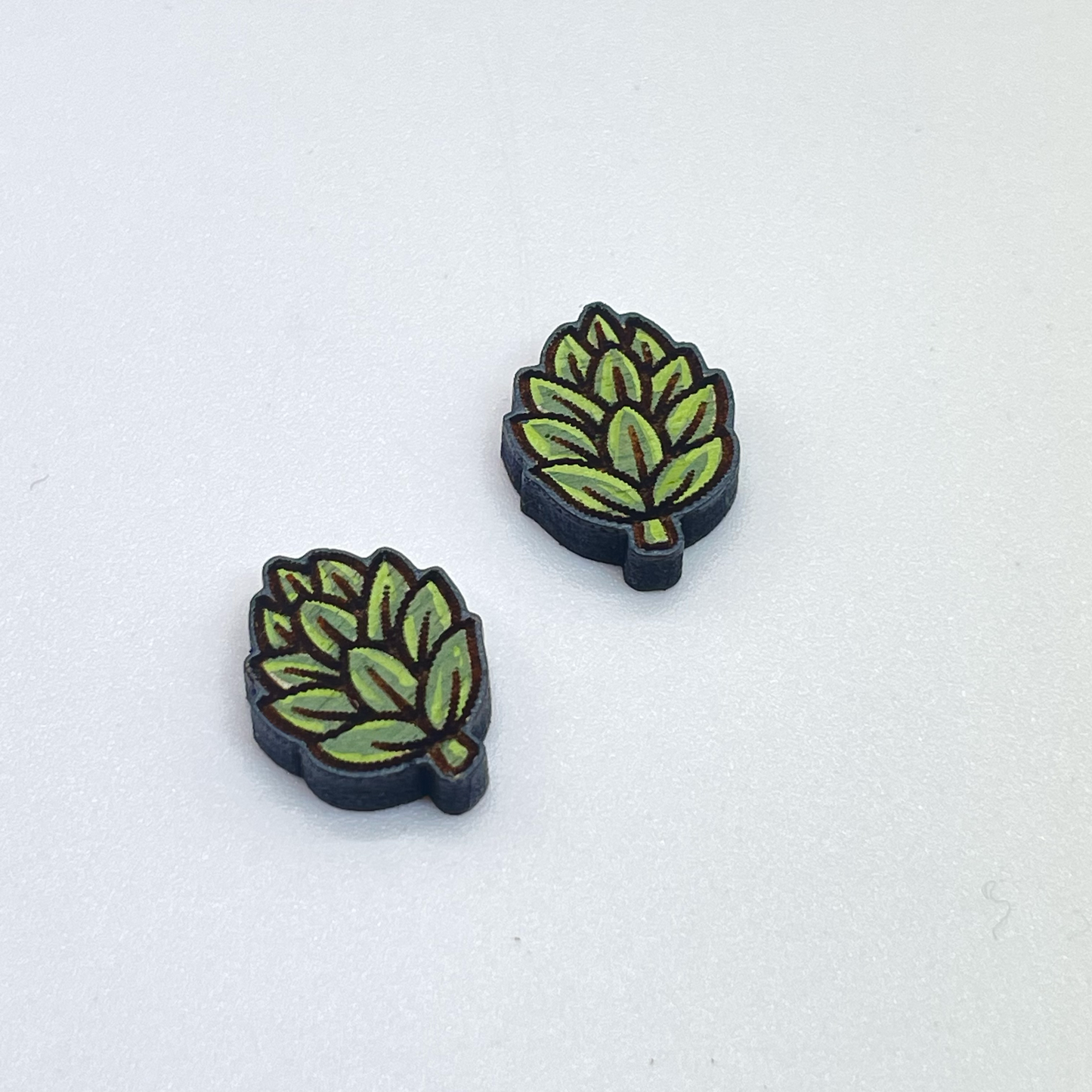 Hops (beer) Stud Earrings