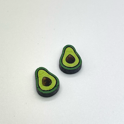 Avocado Stud Earrings