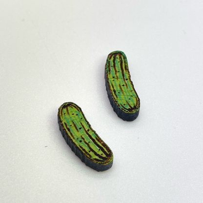 Pickle Stud Earrings