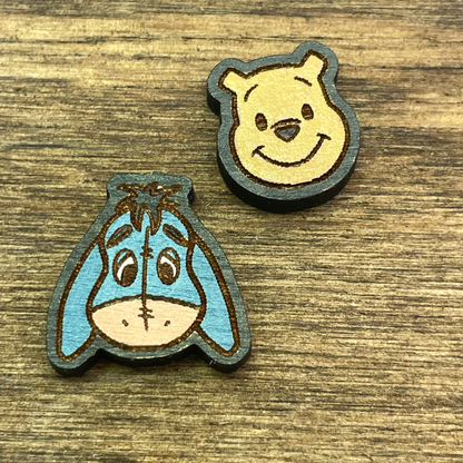 Winnie The Pooh Stud Earrings