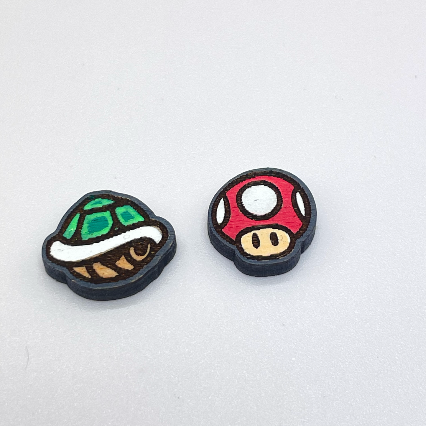 Mario Cart Stud Earrings