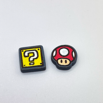 Mario Cart Stud Earrings