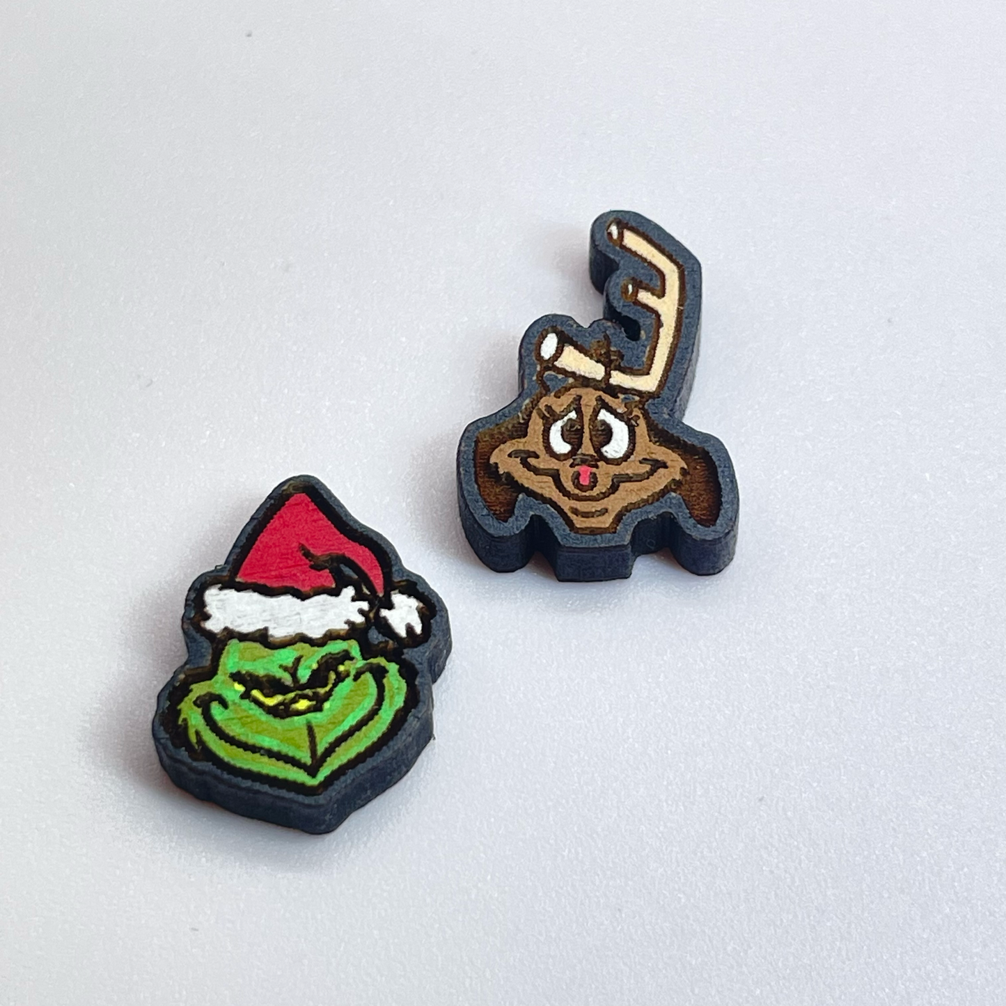 Grinch + Max Stud Earrings