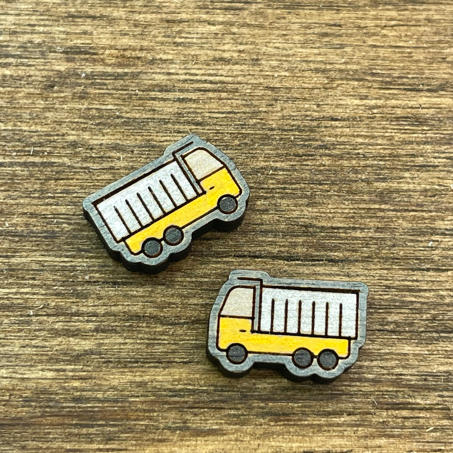 Heavy Equipment Vehicle Stud Earrings