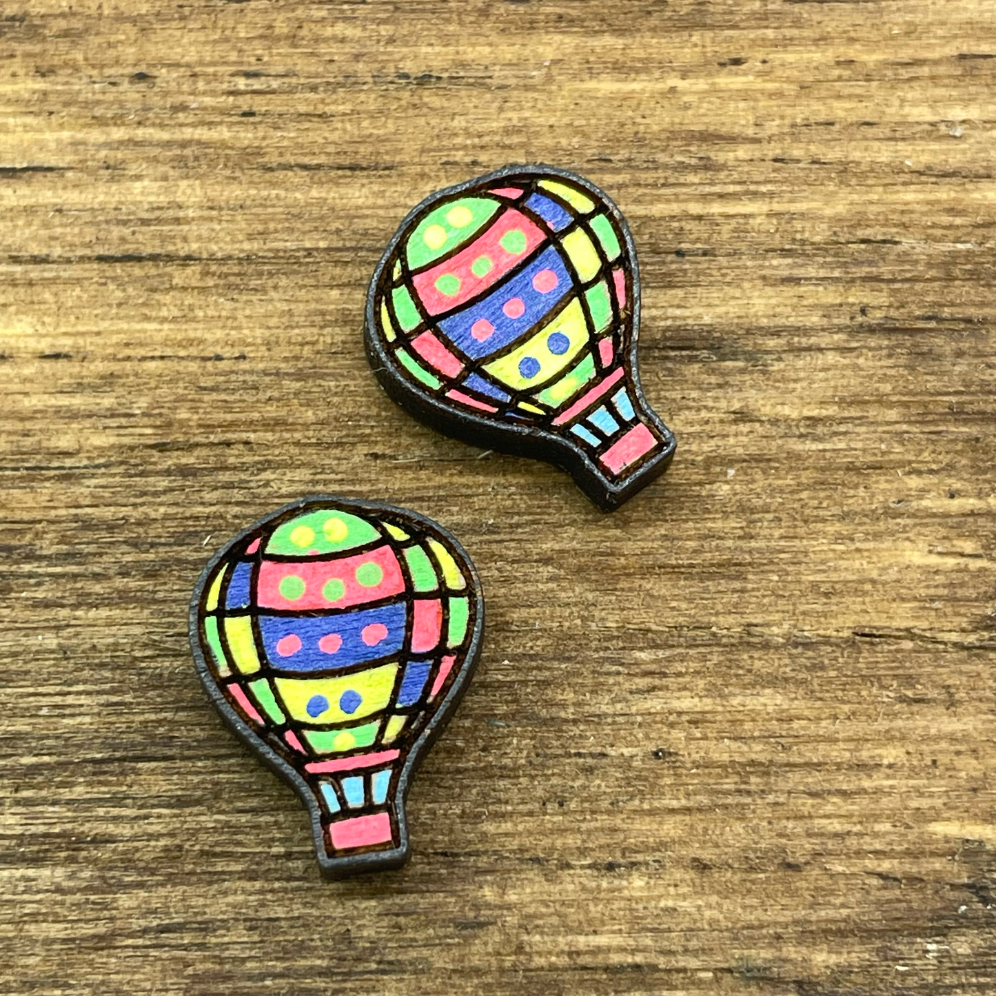 Hot Air Balloon Stud Earrings