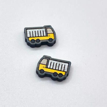 Heavy Equipment Vehicle Stud Earrings