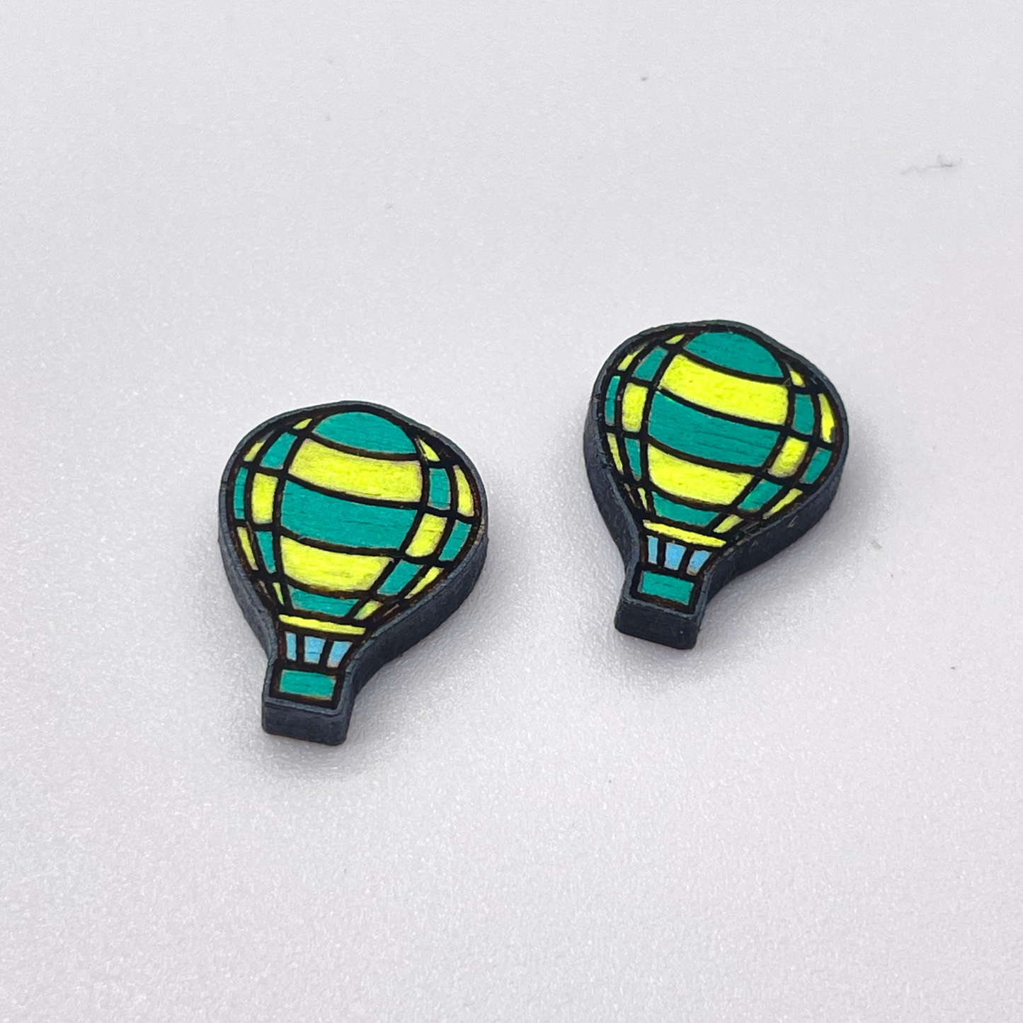 Hot Air Balloon Stud Earrings