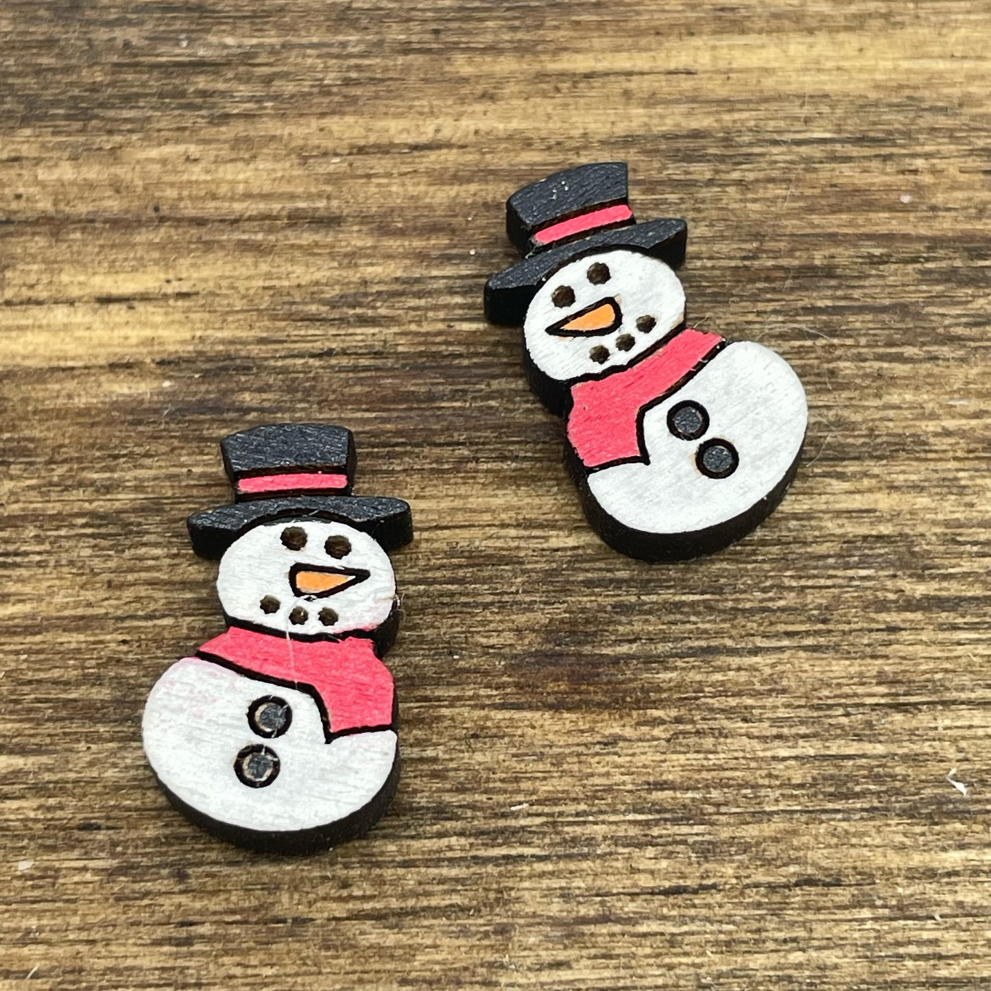 Snowman Stud Earrings