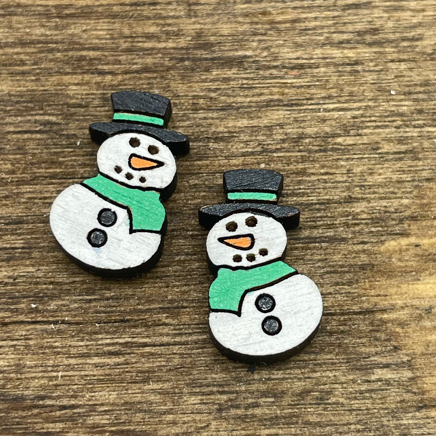 Snowman Stud Earrings