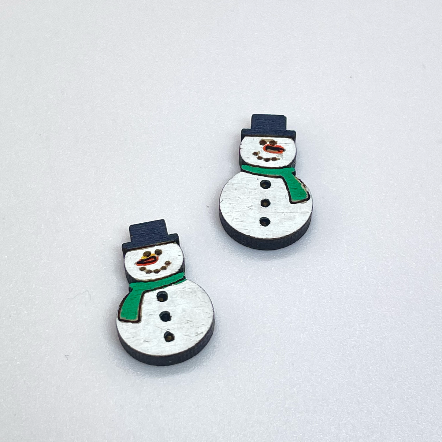 Snowman Stud Earrings