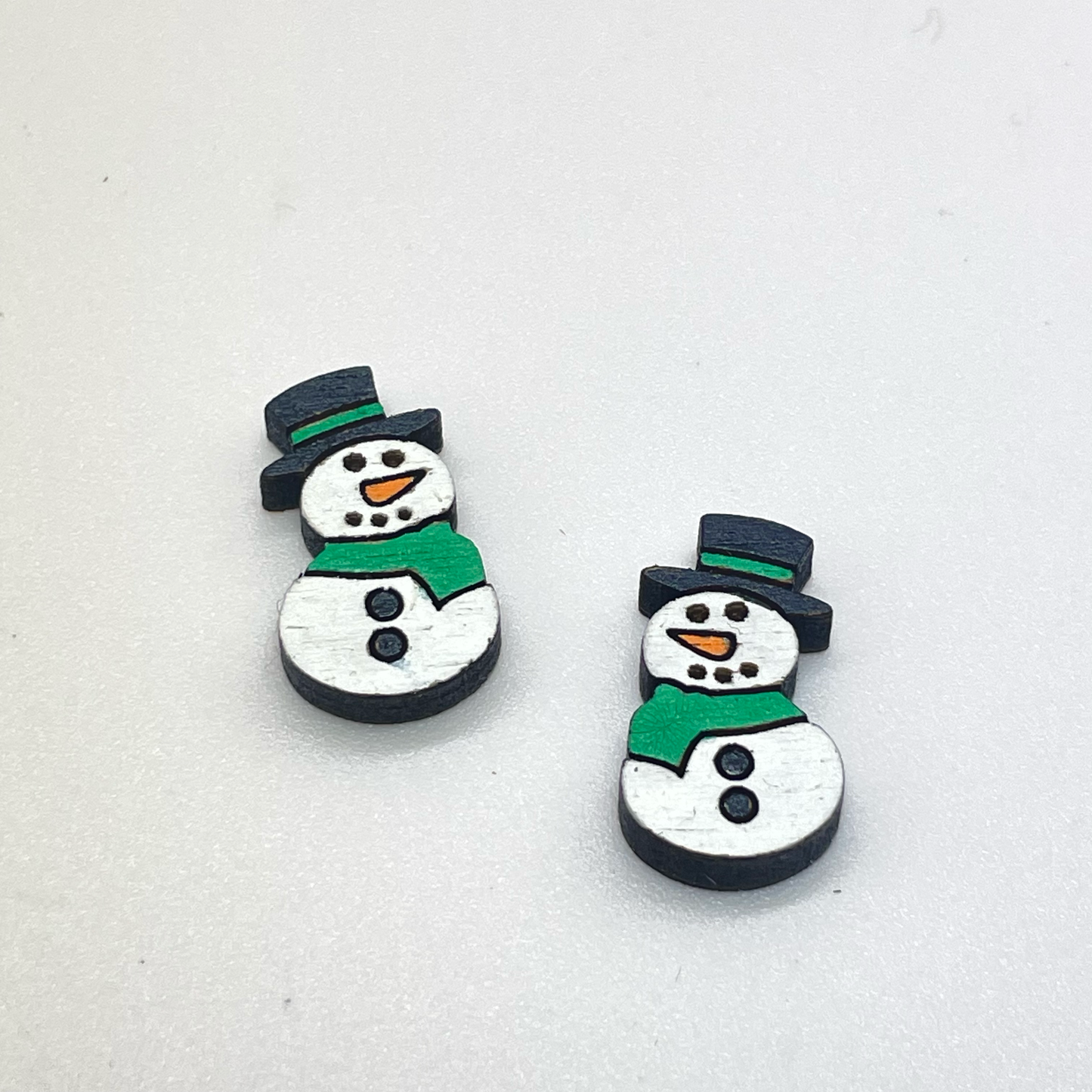 Snowman Stud Earrings