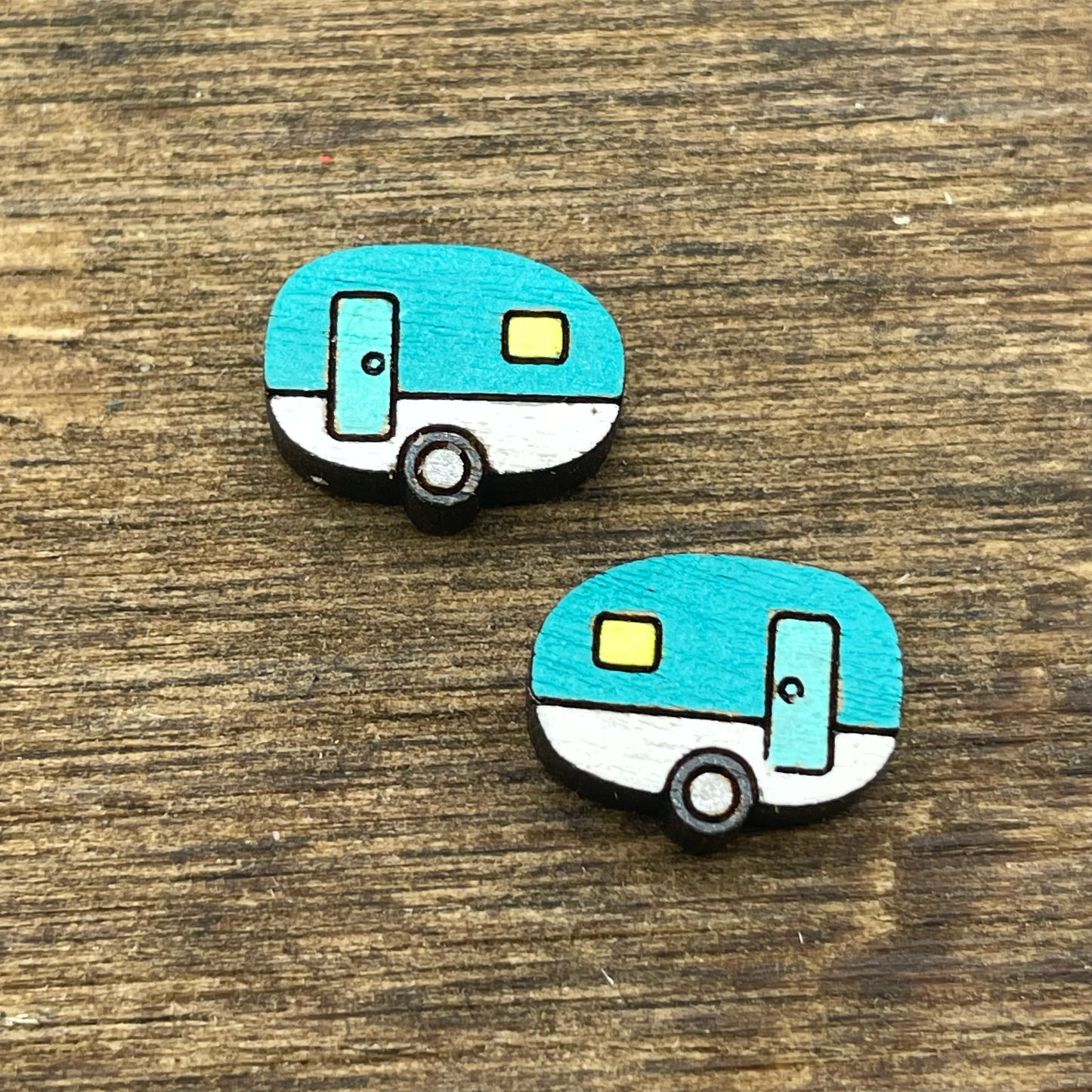 Small Camper Stud Earrings