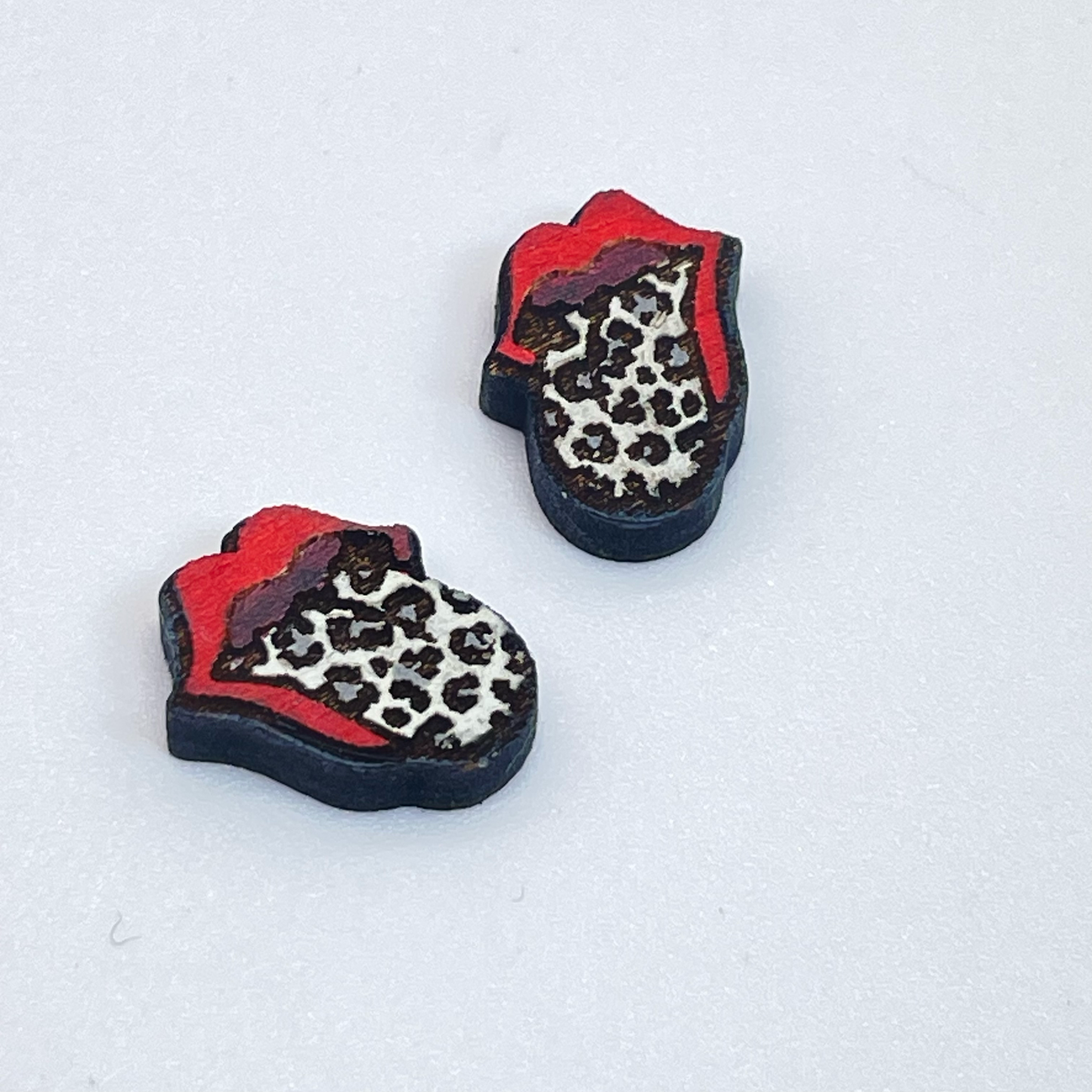 Hot Lips Stud Earrings