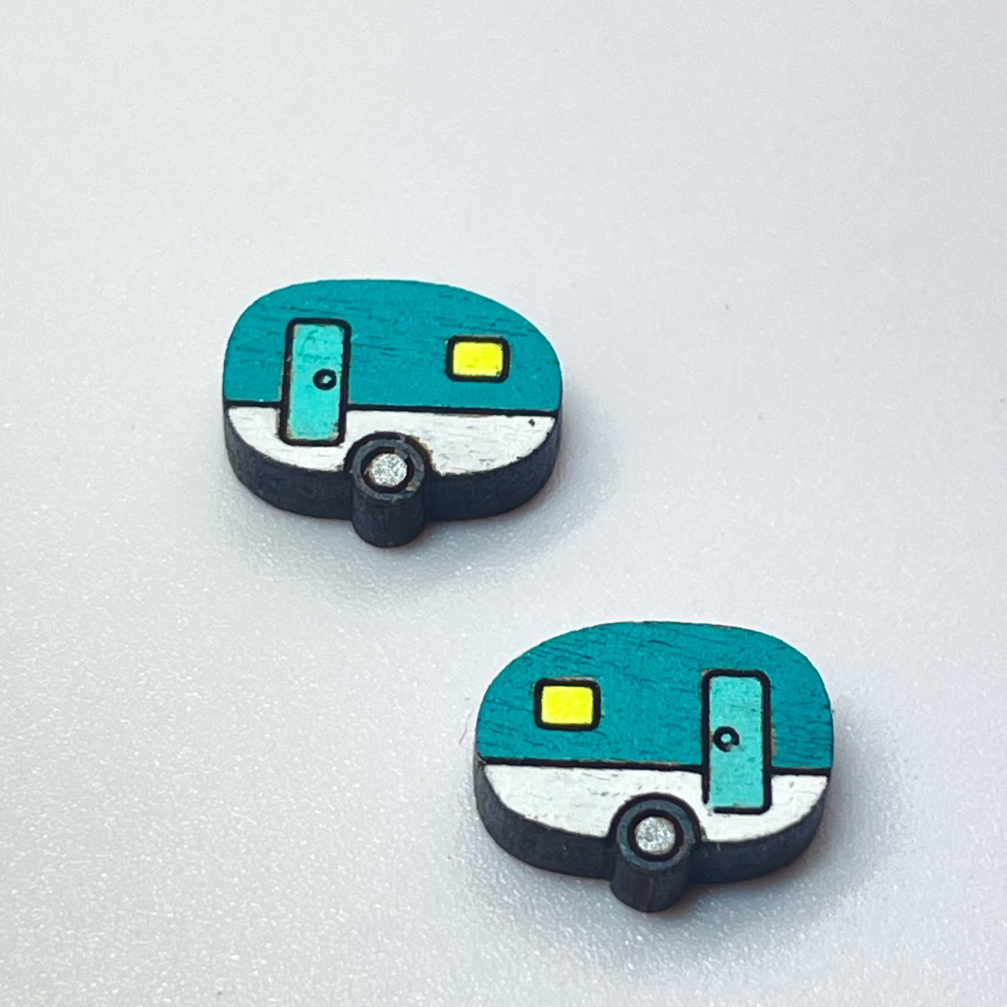 Small Camper Stud Earrings