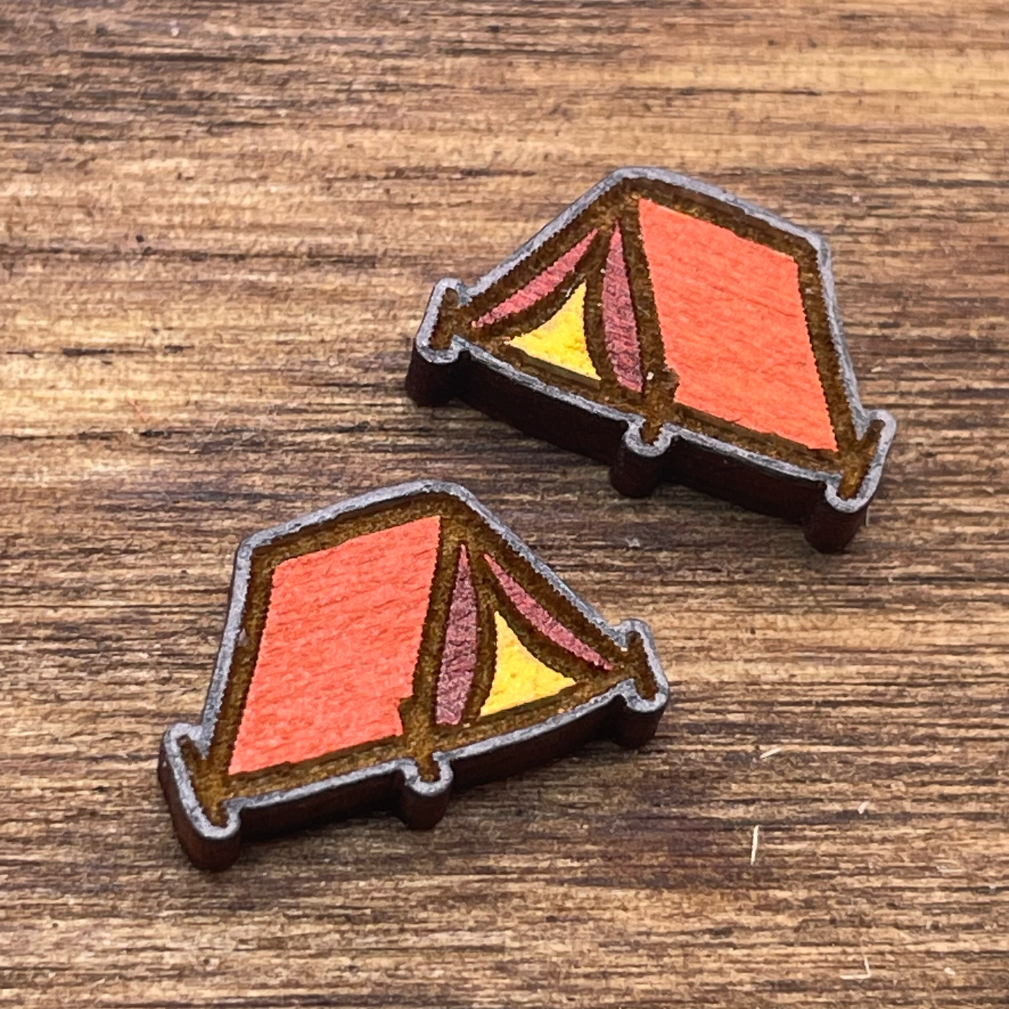 Tent Stud Earrings