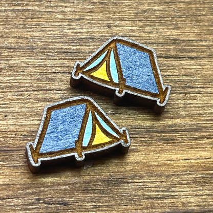 Tent Stud Earrings