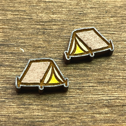 Tent Stud Earrings