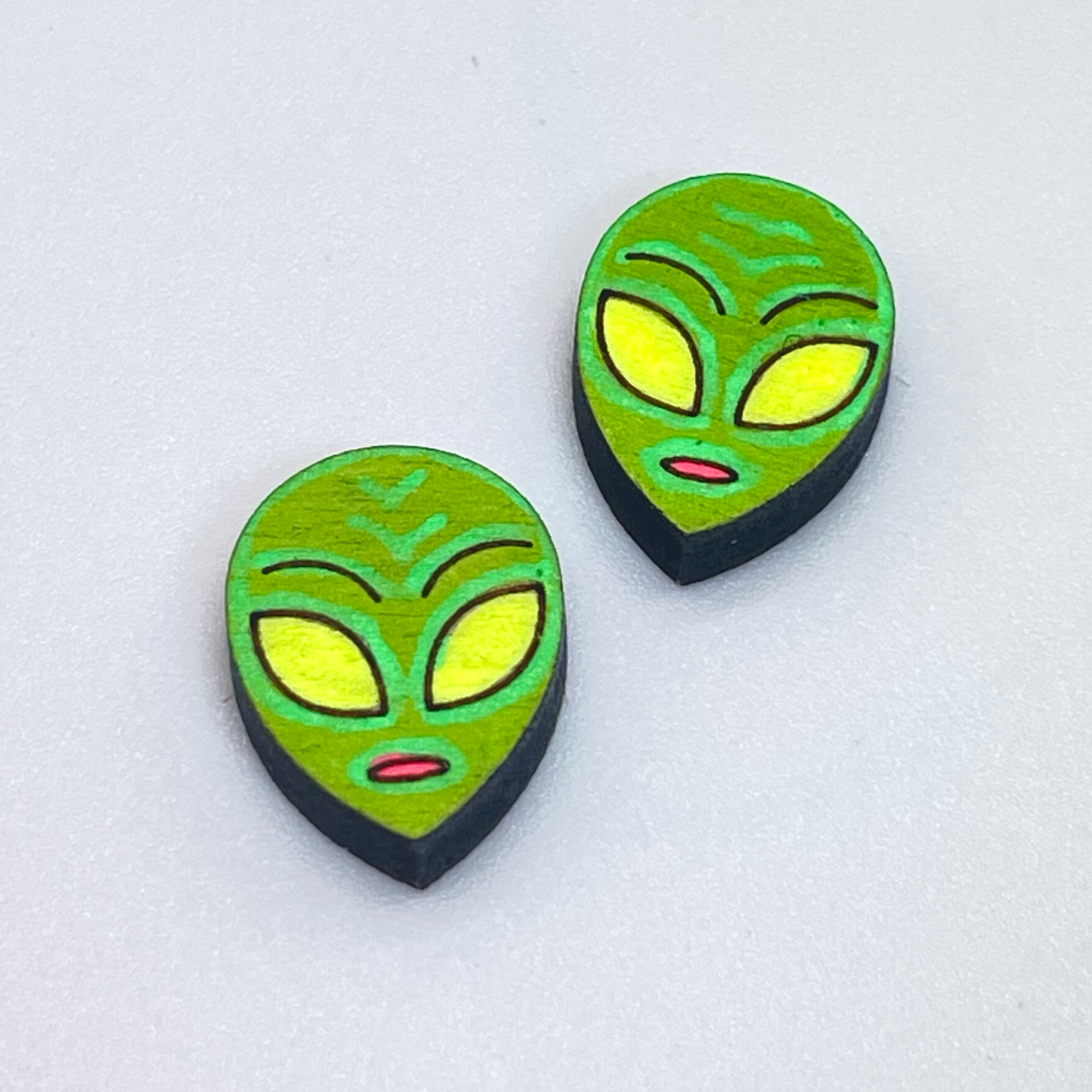 Alien Stud Earrings