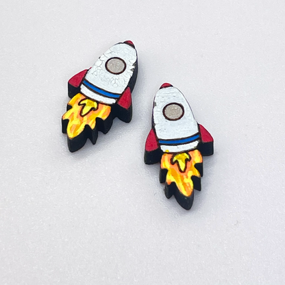 Rocket Stud Earrings