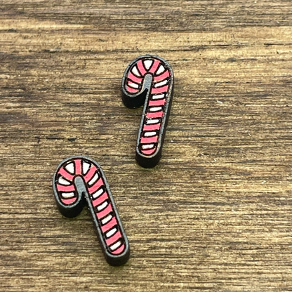 Candy Canes Stud Earrings