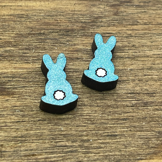 Rearview Bunny Stud Earrings