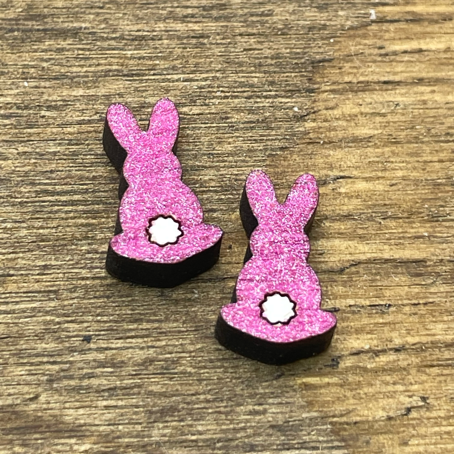 Rearview Bunny Stud Earrings