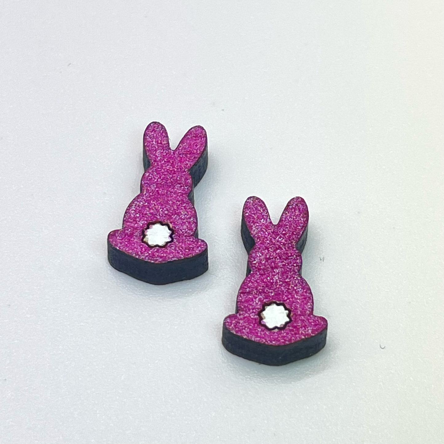 Rearview Bunny Stud Earrings